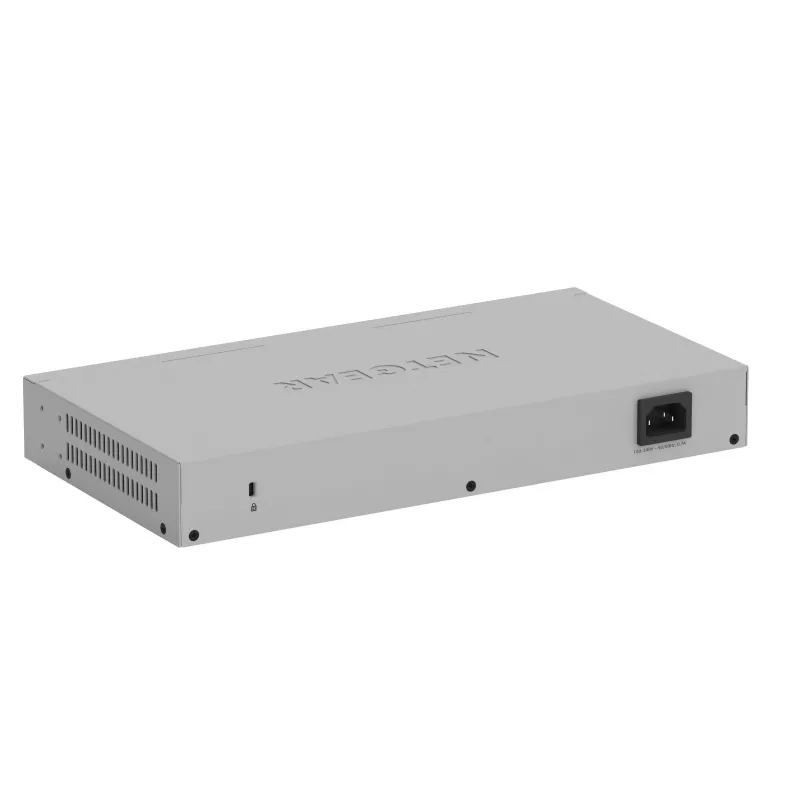 NETGEAR GS516-300EUS tīkla komutators Nepārvaldāms Gigabit Ethernet (10/100/1000) Pelēks