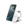 Iekštelpu lādētājs Belkin UltraCharge 25w Qi2 3in1 Magnetic Charger EU balta Round