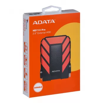 ADATA HD710 Pro ārējais cietais disks 1 TB 2,5 collu USB 3.2 Gen 1 (3.1 Gen 1) Melns, Sarkans
