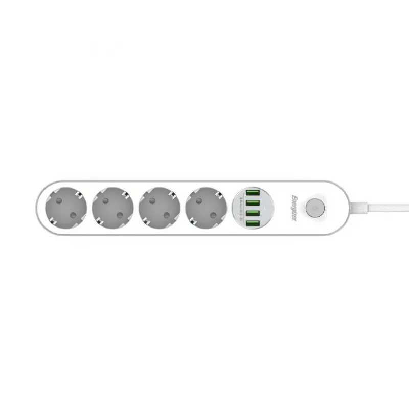 Pārnēsājamais ārējais akumulators Energizer EPB2500W00EU 2500 mAh, kompakts dizains, USB izeja