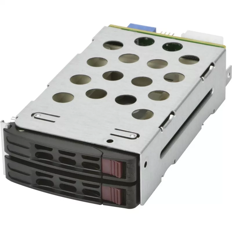 Nesēja panelis Supermicro MCP-220-82616-0N 2x 5.25 collu disku nodalījuma panelis, melns, metālisks