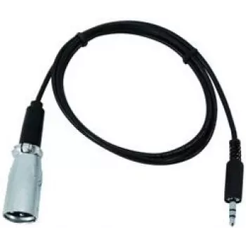 EUROLITE DMX Adapter — 1x 3.5 mm Jack to 1x XLR Connector