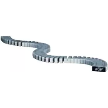Bachmann kabelis Snake FLEX II - elastīgs kabeļu novadītājs - 1 m - Sudrabains