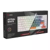 Savio ASTRAL WHITE JADE tastatūra Gaming USB QWERTY US International