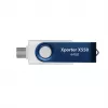 USB zibatmiņa Patriot Memory 64GB Dual USB A+C PS64GX550AAD balta zila