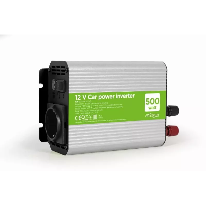 Automašīnas sprieguma pārveidotājs 12V 500W