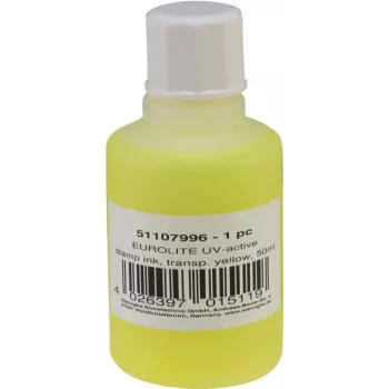 Spiedoga tinte EUROLITE UV-aktīvā caurspīdīgā dzeltenā 50 ml (51107996)
