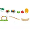 Rotaļu vilciens Ravensburger BRIO — daudzkrāsains vecumam no 1,5 līdz 99 gadiem