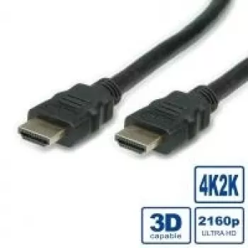 HDMI Ultra HD kabelis ar Ethernet VALUE M/M 5 m