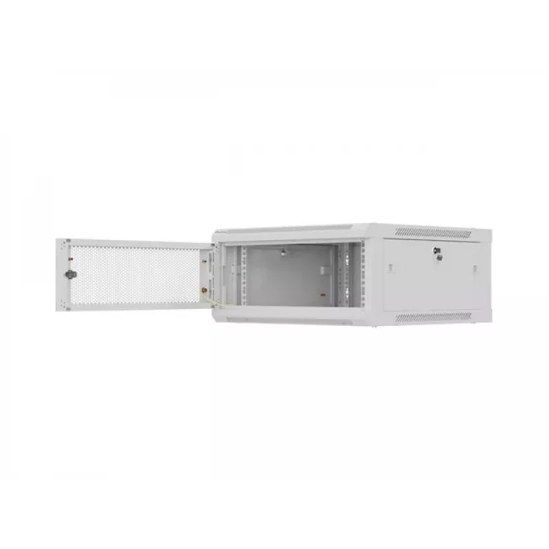 LANBERG pie sienas stiprināms 19 collu instalācijas skapis 4U 600x600 mm, pelēks