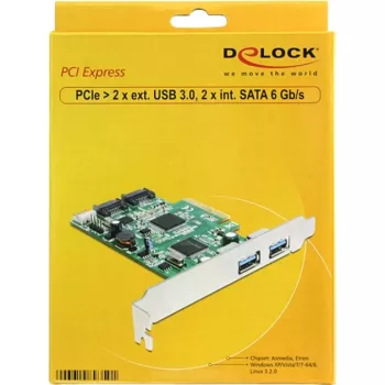 Saskarnes karte DeLOCK 89359 iekšēja USB 3.2 Gen 1