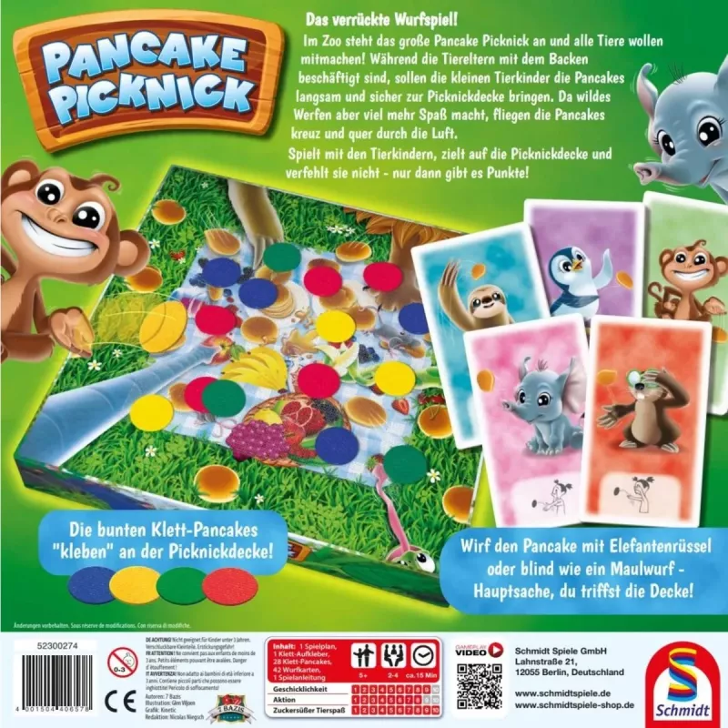 Pankūku pikniks, galda spēle