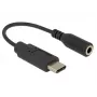 Delock Audio adapteris - 24 kontaktu USB-C (vīr.) uz stereo mini ligzdu 3,5 mm (siev.)