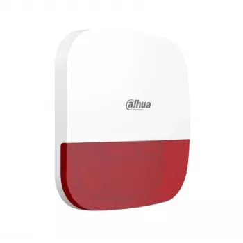Bezvadu āra sirēna DAHUA ARA13-W2-868-RED, 868 MHz, sarkans korpuss