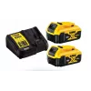 DeWALT DCS570P2-QW pārnēsājams ripzāģis 18,4 cm Sudraba, Dzeltena 5500 apgr./min