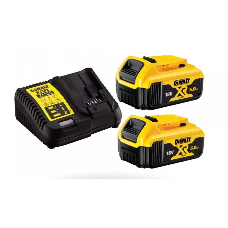 DeWALT DCS570P2-QW pārnēsājams ripzāģis 18,4 cm Sudraba, Dzeltena 5500 apgr./min