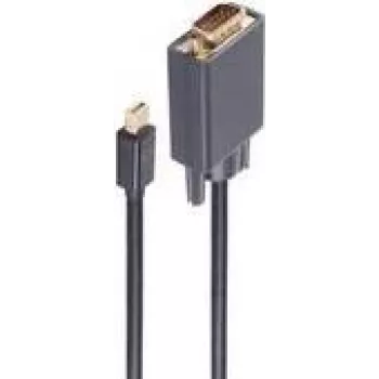 ShiverPeaks BS10-54025 - 1 m - Mini Displayport - VGA - vīriešu - vīriešu - zelta krāsa