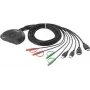 SP-KVM-210 KVM-konsole HDMI tastatūra 4096 x 2160 pikseļi (SP-10105820)