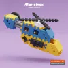 Rotaļu konstruktors Marioinex Mini Waffle Constructor — 141 gab., daudzkrāsains, no 5 gadu vecuma