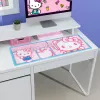 Galda paklājiņš Paladone Hello Kitty — liela, mīksta virsma tastatūrai un pelei, pretslīdes pamatne
