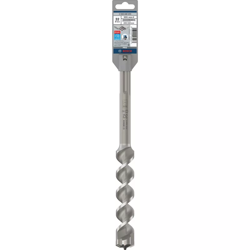 Bosch Accessories SDS max-4, 32x200x320mm 2608685874 Āmura urbis 32 mm SDS-Max 1 gab.