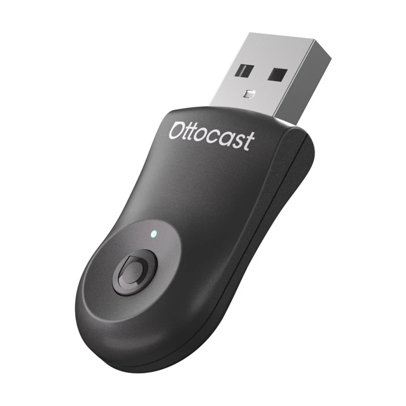 Bezvadu adapteris Ottocast CA505-T 2-in-1 Bluetooth un Wi‑Fi automašīnas informācijas un izklaides sistēmai