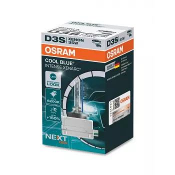 Automobiļu HID ksenona spuldze Ledvance D3S 42V 35W Cool Blue