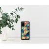 Aizsardzības telefona maciņš iKins Samsung Galaxy S20+ mozaīkas melns