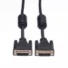 DVI kabelis ROLINE DVI (24+1) Dual Link M/M 7,5 m