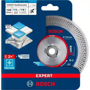 Bosch Expert HardCeramic X-LOCK ripzāģa asmens 12,5 cm 1 gab.