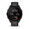 Garmin Forerunner 165 Music - Melns - Sporta pulkstenis ar siksniņu - Silikons - Slānekļpelēks - Plaukstas locītavas izmērs: 126-203 mm - Displejs 3 cm (1,2) (010-02863-30)