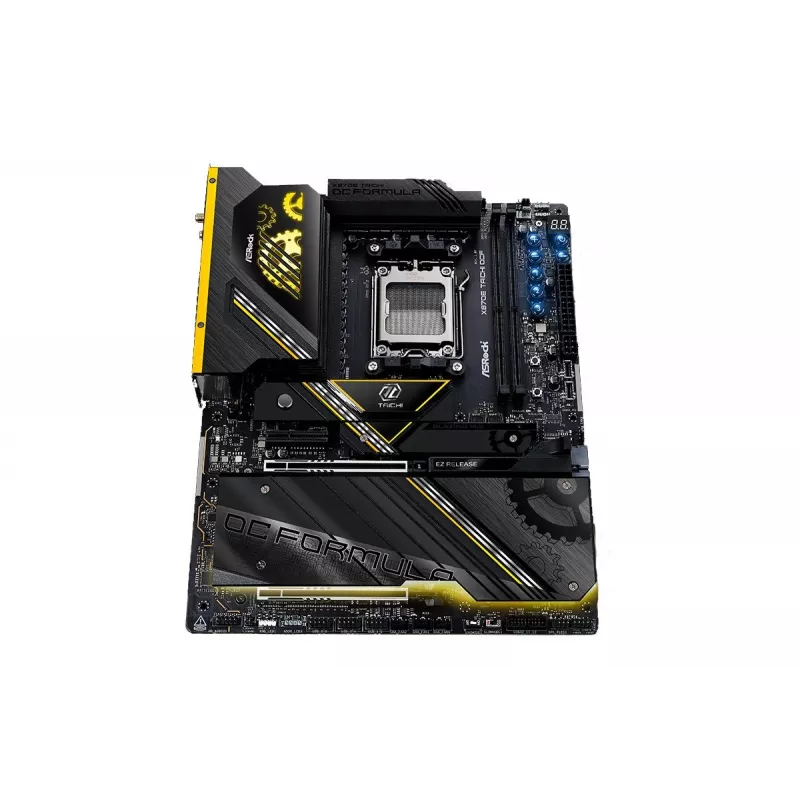 Mātesplate ASRock X870E Taichi OCF AM5 ATX DDR5, AMD X870E, 2x DDR5 sloti, Wi‑Fi 7, USB4, PCIe 5.0