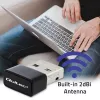 Ātrgaitas bezvadu mini USB Wi-Fi adapteris