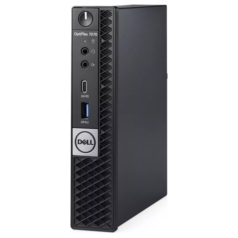 Mini PC tecXL OptiPlex 7070 MP (atjaunots) — Intel Core i3-9100T, 16 GB DDR4, 256 GB SSD, Windows 10 Pro, MFF