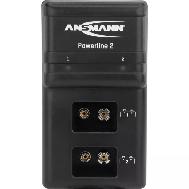 ANSMANN POWERline 2 - akumulatora lādētājs - 2x9V (5107043)