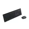 Rapoo 8110M bezvadu daudzrežīmu tastatūras un peles komplekts, melns