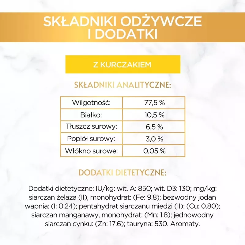 Purina Nestle Gourmet Gold - lasis un vista - mitra kaķu barība - 85 g