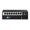 Extralink PoE slēdzis CERES 8x 100Mb/s PoE/PoE+, 2x RJ45 Uplink 100Mb/s, 96W
