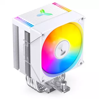 Procesora dzesētājs Jonsbo CR-1400 EVO ARGB balts ar 140 mm ARGB ventilatoru