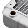 Radiator Melns Ice Nemesis 360GTX Satin balta 360mm CPU šķidruma dzesēšanas radiators