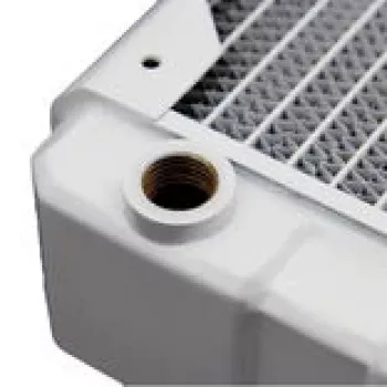 Radiator Melns Ice Nemesis 360GTX Satin balta 360mm CPU šķidruma dzesēšanas radiators