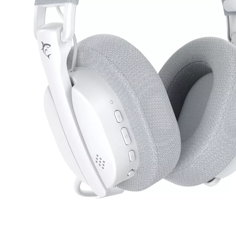 Austiņas White Shark WGH-2444 Firecrest balta