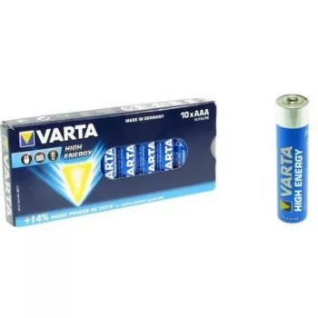 Varta High Energy - 1x AAA baterija, sārmaina, 1100 mAh - 10 gab. iepakojumā (4903)