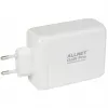ALLNET Strāvas padeve PSU-GaNPD-USB-1A3C-200W — 200W GaN USB lādētājs, 1× USB-A, 3× USB-C