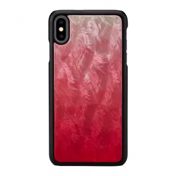 viedtālruņa maciņš iKins iPhone XS Max — pink lake with Melns accents