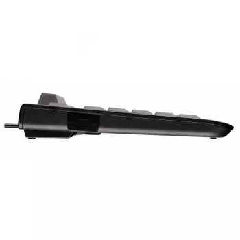 CHERRY KC 1000 SC tastatūra Universāla USB AZERTY Beļģu Melna