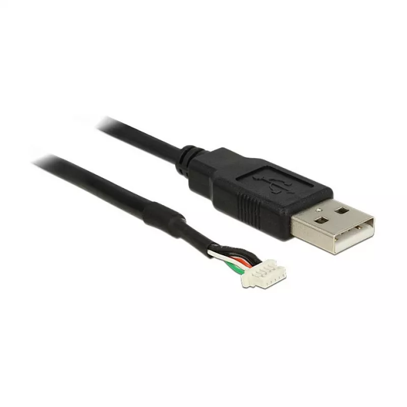 USB 2.0 A vīr. / 5 kontaktu V5 1,5 m kameras kabelis DeLOCK 95985