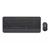 Logitech Signature MK650 Combo for Business Belgian pilna izmēra bezvadu tastatūra un pele