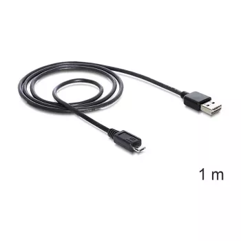 USB kabelis DeLOCK EASY-USB 2.0-A USB 2.0 micro-B 1m