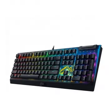 Razer MelnsWidow V4 X dzeltena Switch - Fortnite Ed. - Vācu izkārtojums - Tastatūra - QWERTZ